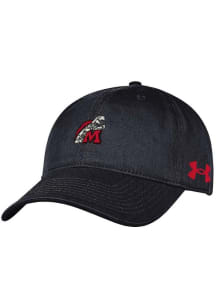 Maryland Terrapins Under Armour Retro Washed Performance Womens Adjustable Hat - Black