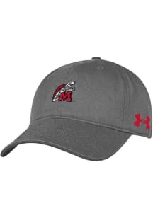 Maryland Terrapins Under Armour Retro Washed Performance Womens Adjustable Hat - Charcoal