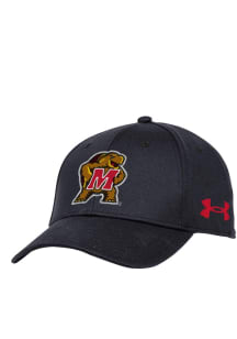 Under Armour Black Maryland Terrapins Blitzing Performance Adjustable Hat