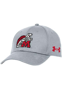 Under Armour Grey Maryland Terrapins Retro Blitzing Performance Adjustable Hat