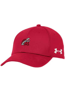 Maryland Terrapins Under Armour Retro Blitzing Performance Womens Adjustable Hat - Red