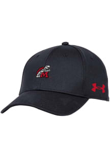 Maryland Terrapins Under Armour Retro Blitzing Performance Womens Adjustable Hat - Black