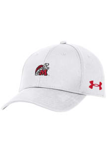 Maryland Terrapins Under Armour Retro Blitzing Performance Womens Adjustable Hat - White