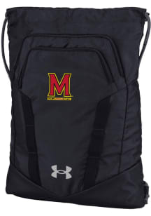 Maryland Terrapins Under Armour Undeniable Sackpack String Bag - Black