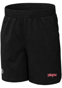 Youth Maryland Terrapins Black Under Armour Double Knit Shorts