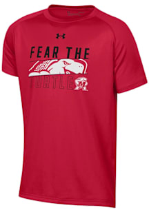Under Armour Maryland Terrapins Youth Red Tech Style Short Sleeve T-Shirt