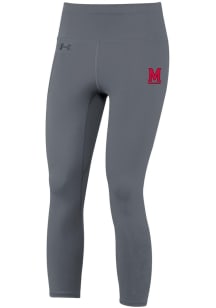 Womens Maryland Terrapins Grey Under Armour Motion Pants