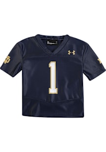 Under Armour Notre Dame Fighting Irish Baby Navy Blue Replica Football Jersey
