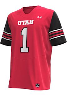 Under Armour Utah Utes Red Football Replica Jersey Football Jersey