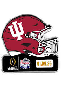 Indiana Hoosiers Souvenir 2026 Peach Bowl Pin - Red