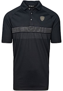 Levelwear Florida Panthers Mens Black Mason Copper Short Sleeve Polo