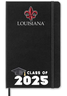 Louisiana Ragin' Cajuns Class of 25 team logo Notebook and Folder - Black