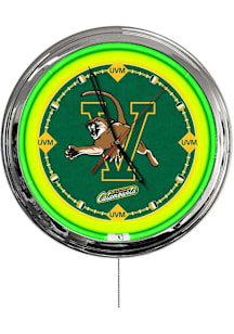 Vermont Catamounts Multi Color LED Wall Clock