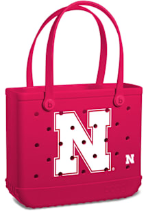 Nebraska Cornhuskers  Medium Bogg Bag Tote Bag - Red