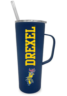 Navy Blue Drexel Dragons 20oz Roadie Stainless Steel Tumbler