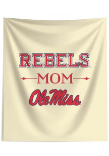 Ole Miss Rebels Mom 50x60 Tapestry Blanket