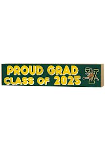 KH Sports Fan Vermont Catamounts 3x13 Block Sign Class of 2025 Sign - Green