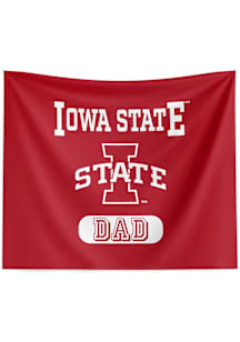 Iowa State Cyclones Dad 34x40 Tapestry Blanket