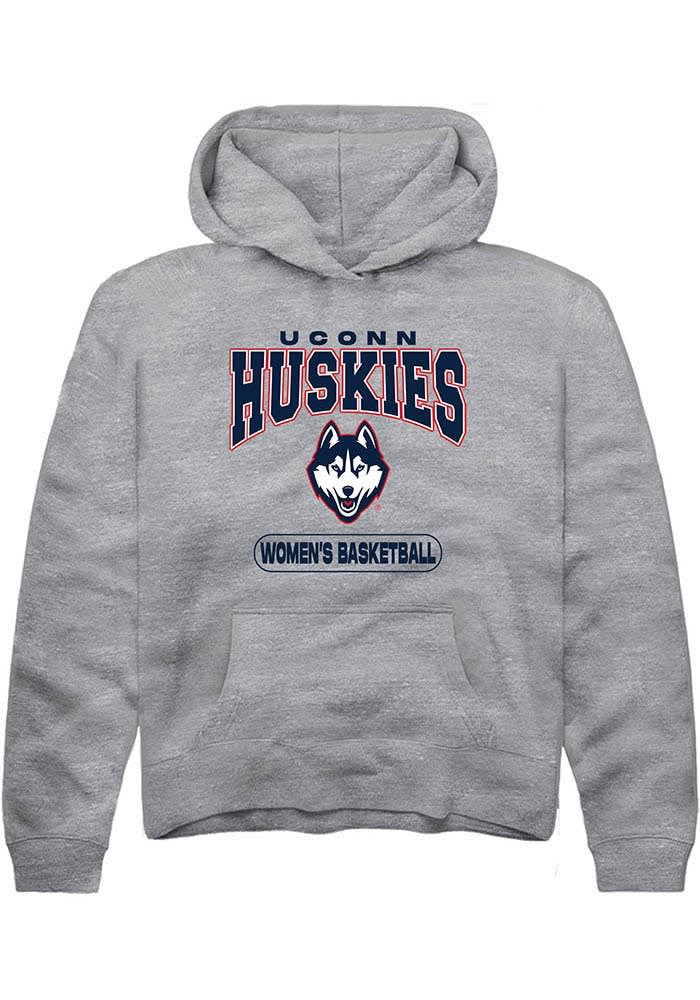 LOGOVISION University Of Connecticut Huskies Youth Hoodie - Navy, Small, Officially Licensed Pullover - View #2