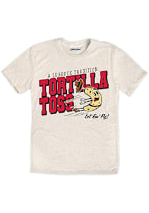 Lubbock Oatmeal Tortilla Toss Short Sleeve Fashion T Shirt