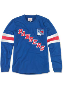 New York Rangers Blue Sudbury Long Sleeve Fashion T Shirt
