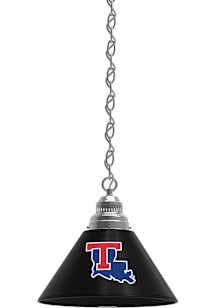 Louisiana Tech Bulldogs Single Silver Billiard Lamp