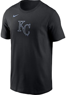 Nike Kansas City Royals Black Color Pop Short Sleeve T Shirt