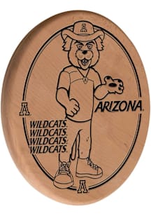 Arizona Wildcats Laser Engraved Sign - Brown