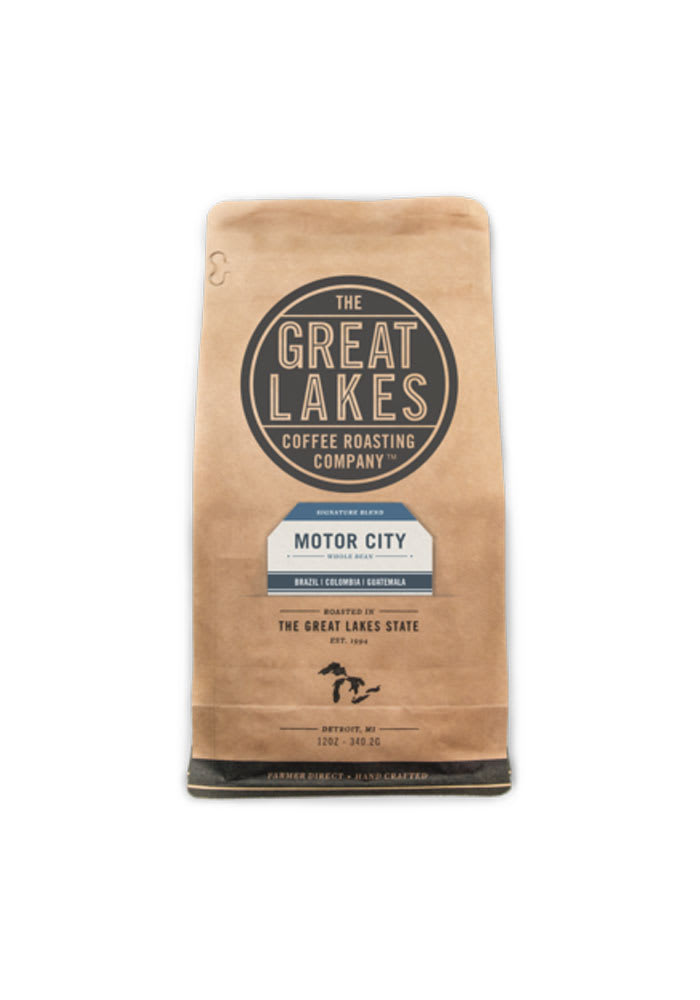 Great Lakes Coffee Roasting Company Motor City 12 Oz Coffee Bean Bag