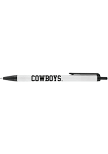 Oklahoma State Cowboys Biz Click Stick Single Pen - Black