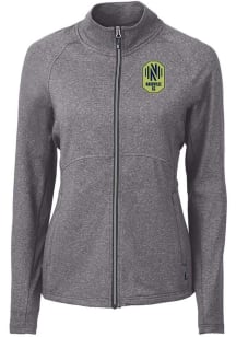 Cutter and Buck Nashville SC Womens Black Adapt Eco Knit Light Weight Jacket