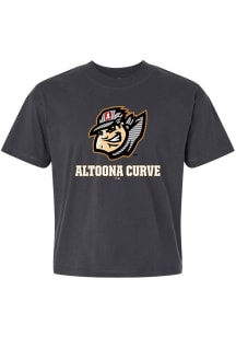 Summit Sportswear Altoona Curve Womens Charcoal Relaxed Short Sleeve T-Shirt