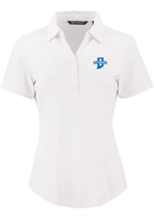Cutter and Buck Indiana State Sycamores Womens White Forge Eco Polo Short Sleeve Polo Shirt