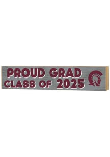 KH Sports Fan U of A at Little Rock Trojans Class of 2025 graduation graphic Sign - Ash
