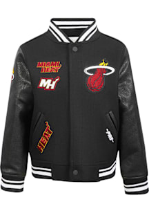 Pro Standard Miami Heat Boys Black Retro Classics Lightweight Jacket