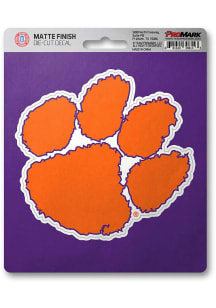 Sports Licensing Solutions Clemson Tigers Matte Auto Decal - Orange