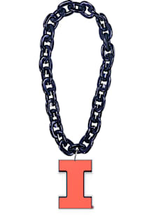 Illinois Fighting Illini Fan Chain Spirit Necklace