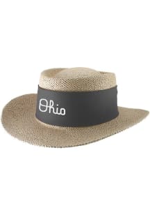 Ohio State Buckeyes LogoFit Tournament Mens Bucket Hat - Dark Grey