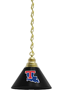 Louisiana Tech Bulldogs Single Gold Billiard Lamp