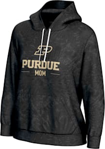 ProSphere Purdue Boilermakers Womens Black Mom Hooded Sweatshirt