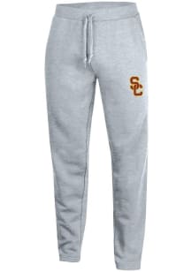 Mens USC Trojans Grey Gear for Sports Big Cotton Slim Sweatpants