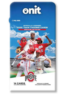 Red Ohio State Buckeyes Single Pack Baseball Cards