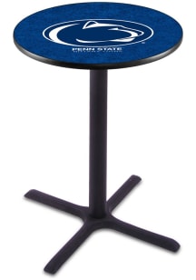 Black Penn State Nittany Lions Cross Base Pub Table