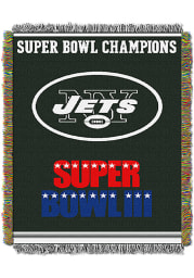 New York Jets 48x60 Commemorative Tapestry Blanket
