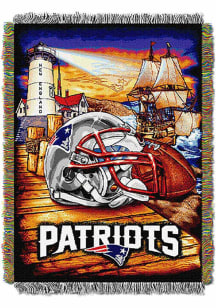 New England Patriots 48x60 Home Field Advantage Tapestry Blanket