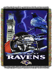 Baltimore Ravens 48x60 Home Field Advantage Tapestry Blanket