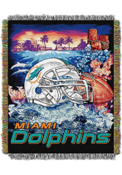 Miami Dolphins 48x60 Home Field Advantage Tapestry Blanket