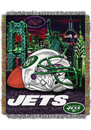 New York Jets 48x60 Home Field Advantage Tapestry Blanket