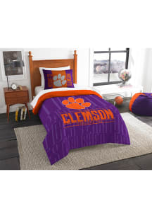 Clemson Tigers Modern Take Twin Comforter Set Comforter