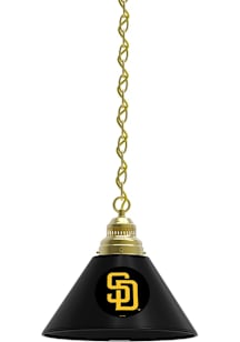 San Diego Padres Single Gold Billiard Lamp